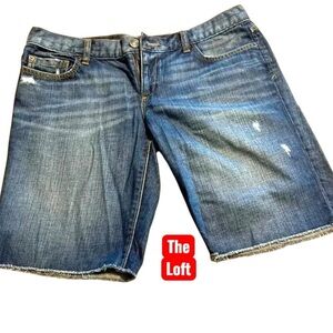 The Loft NWOT Jean Shorts Size 8